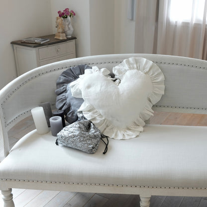 Borgo delle tovaglie ハートクッション