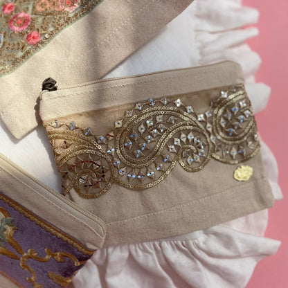 ポーチ Shabby Canvas Pouch