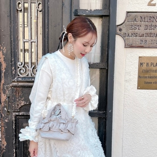 シュシュ Embroidery Lace