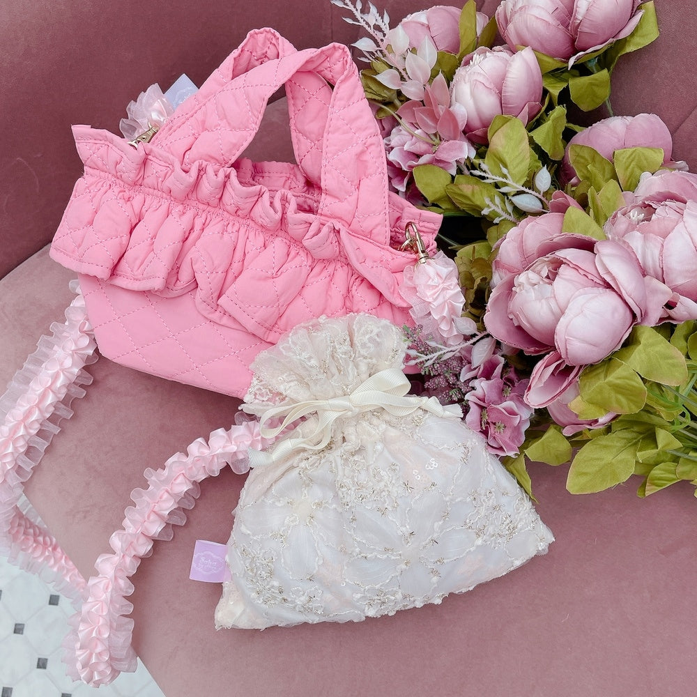 ミニインナーバッグ Antique Ecru