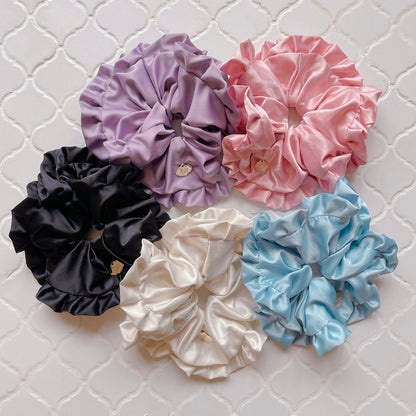 サテンフリルシュシュ Juliette