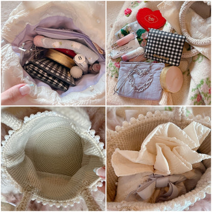 ニットトート＆巾着SET Frozen Meghan