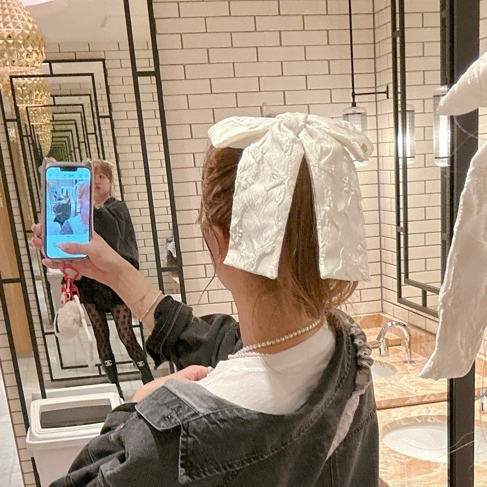 バレッタ Ribbon×Ribbon