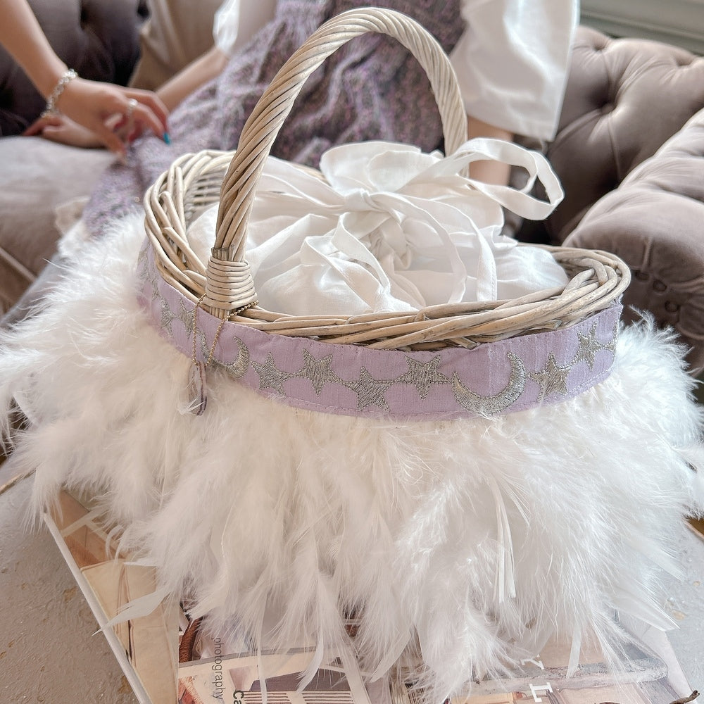 かご&巾着SET Moon Whisper Rattan