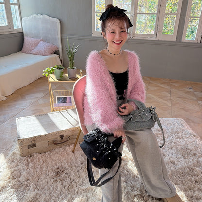 ★Shaggyニットガウン2025