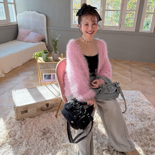 ★Shaggyニットガウン2025