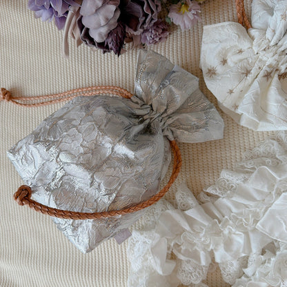 巾着バッグ Jacquard