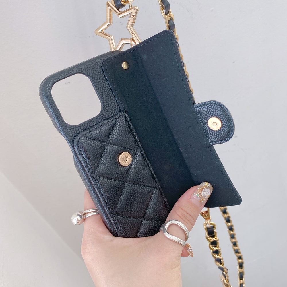 スマホケース Stella Chain アイボリー