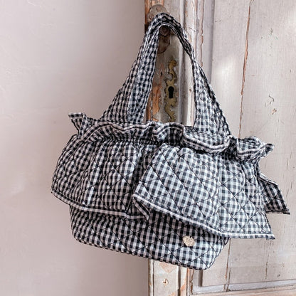 フリルバッグ Quilting Frill Bebe ミニ/レギュラー【ギンガム】