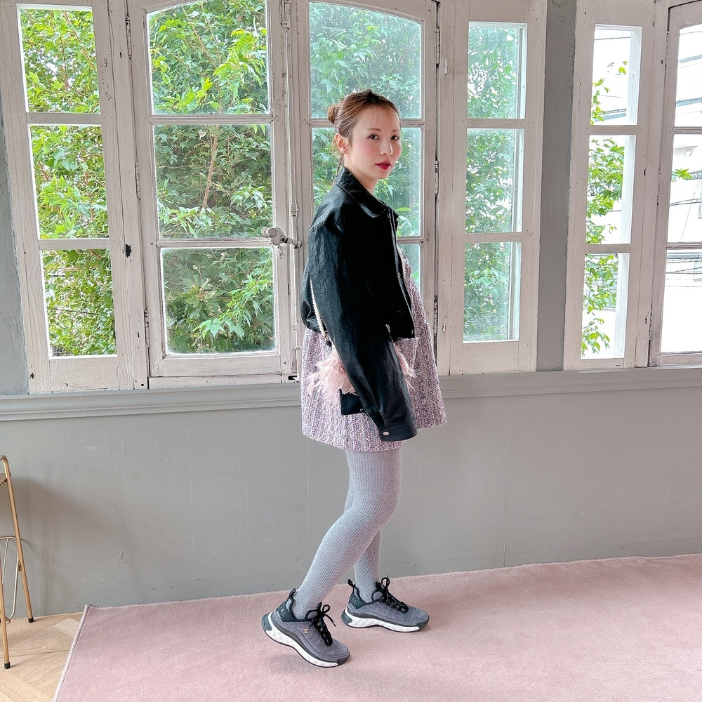 ★Volumeフェイクレザージャケット