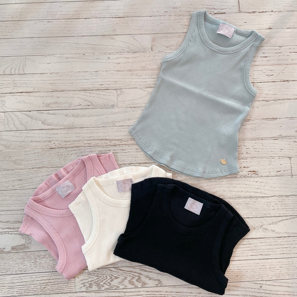 ★カラーリブタンク