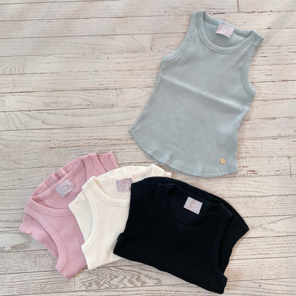 ★カラーリブタンク