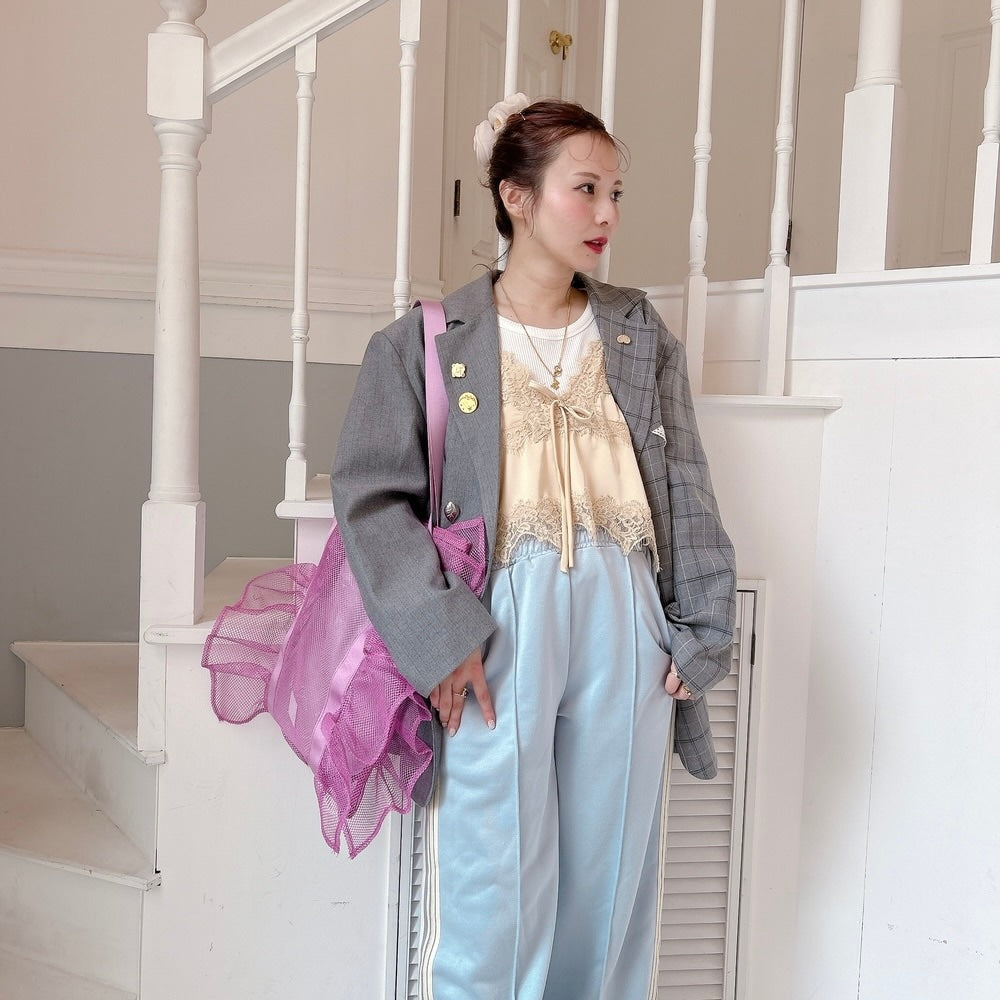 ★Croppedレースビスチェ