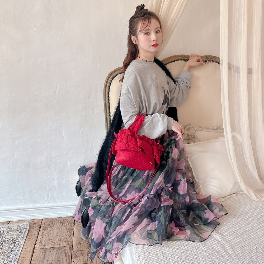 ミディフリルバッグ Moroccan Bebe
