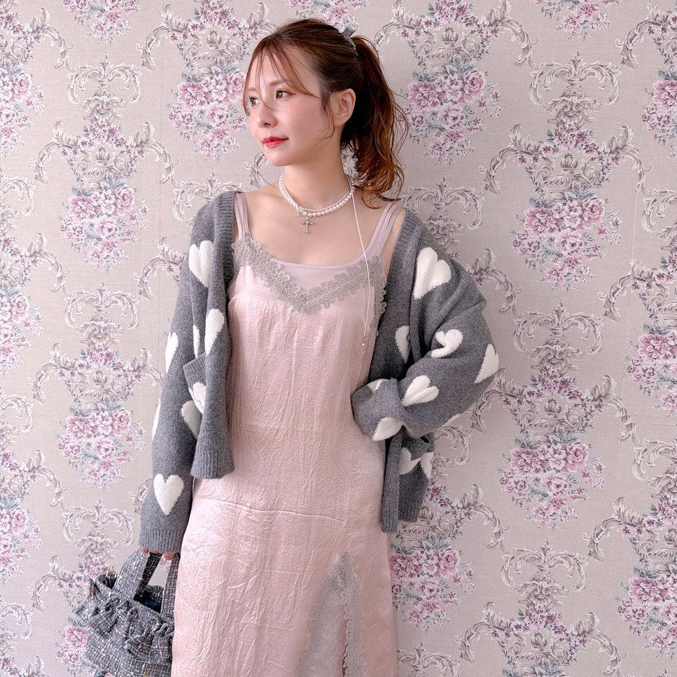 ★Amour ジャカードカーディガン