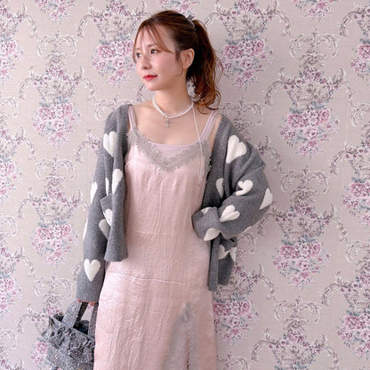 ★Amour ジャカードカーディガン