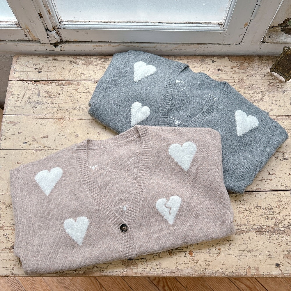 ★Amour ジャカードカーディガン