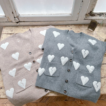 ★Amour ジャカードカーディガン