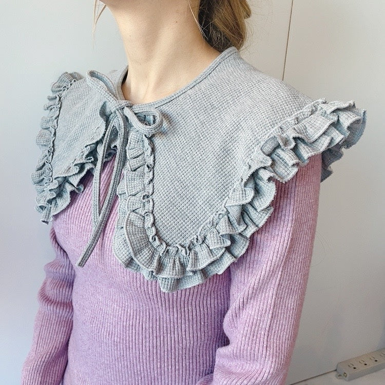 Waffle Frill Collar