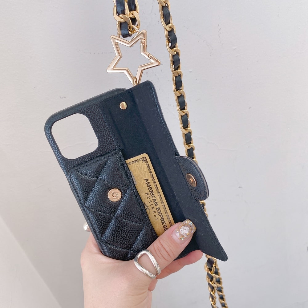 スマホケース Stella Chain アイボリー