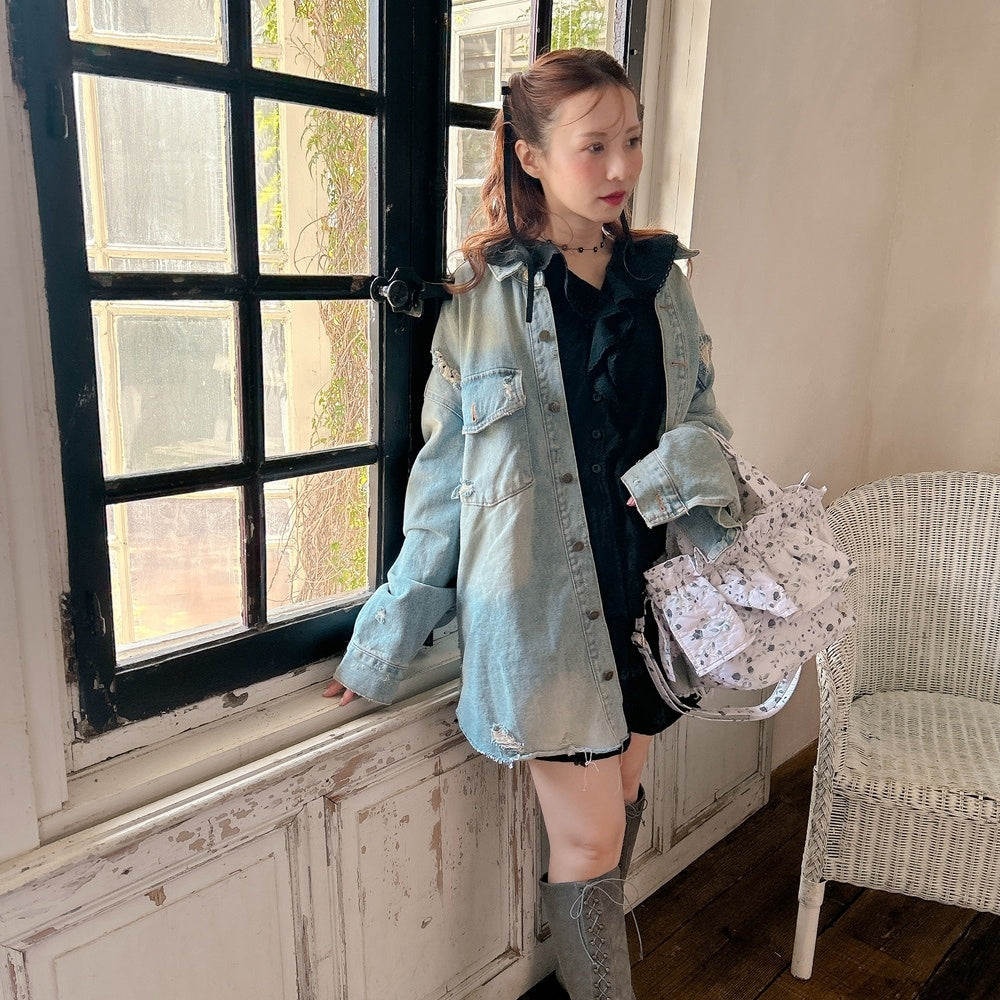レギュラーフリルバッグ Moroccan Bebe – Saha by elliee