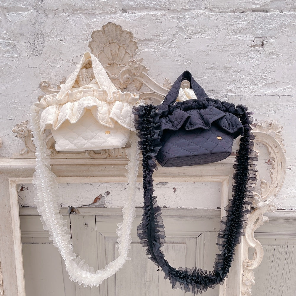 フリルストラップ Odette【太幅】