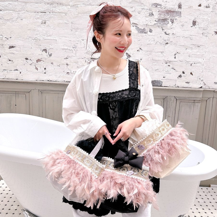 バレッタ Marshmallow Ribbon