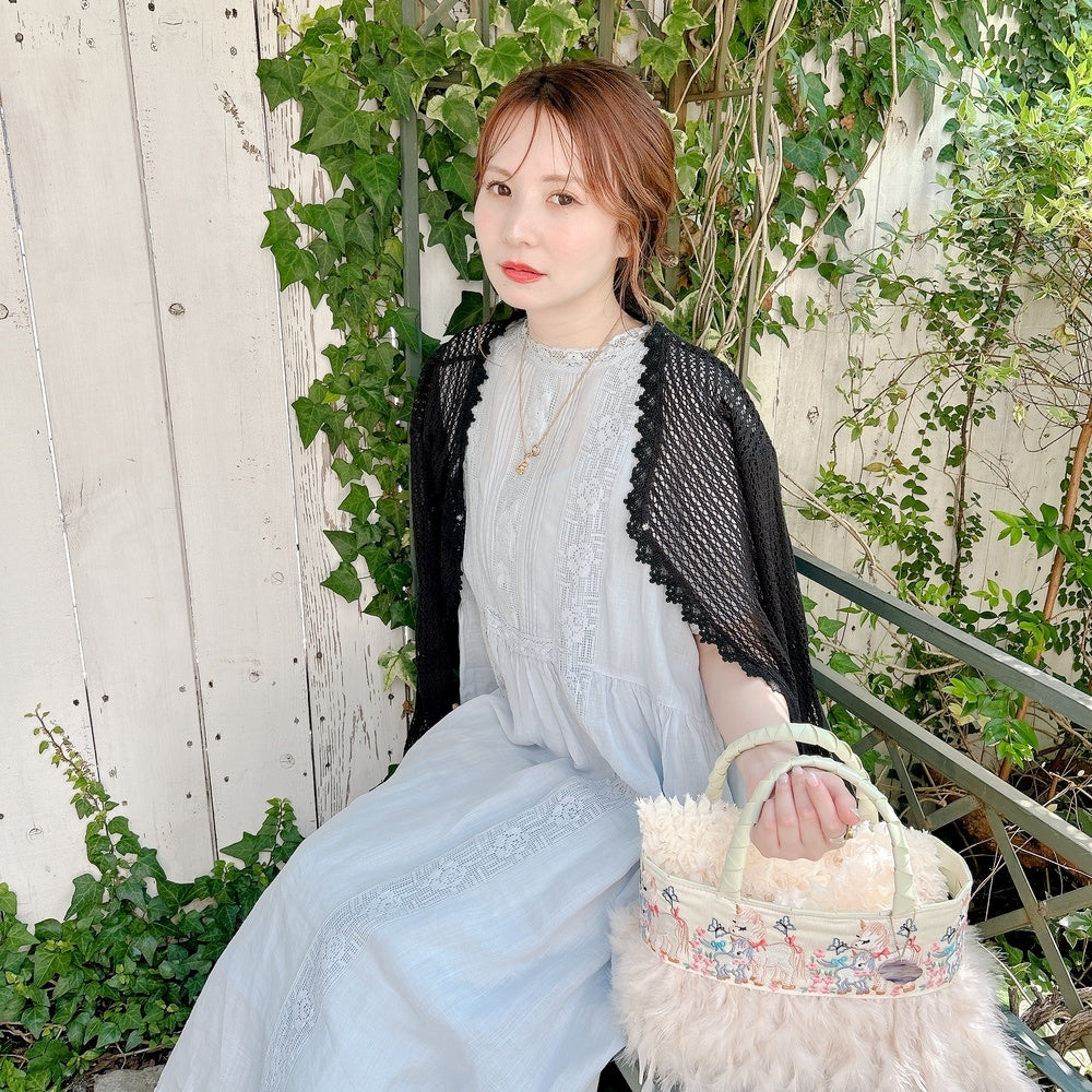 ★Bloomy クロシェットカーディガン