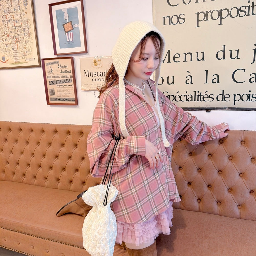 ★Boyfriendネルチェックシャツ