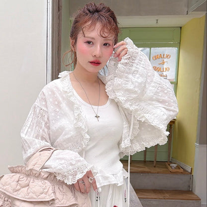 ★Boho レースボレロ
