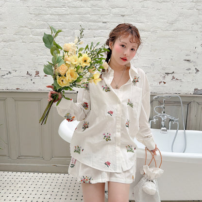 Blanc Bouquet シャツ/ボトムス (セットアップ可)