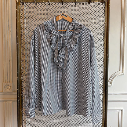 ★Bibi Gingham Blouse