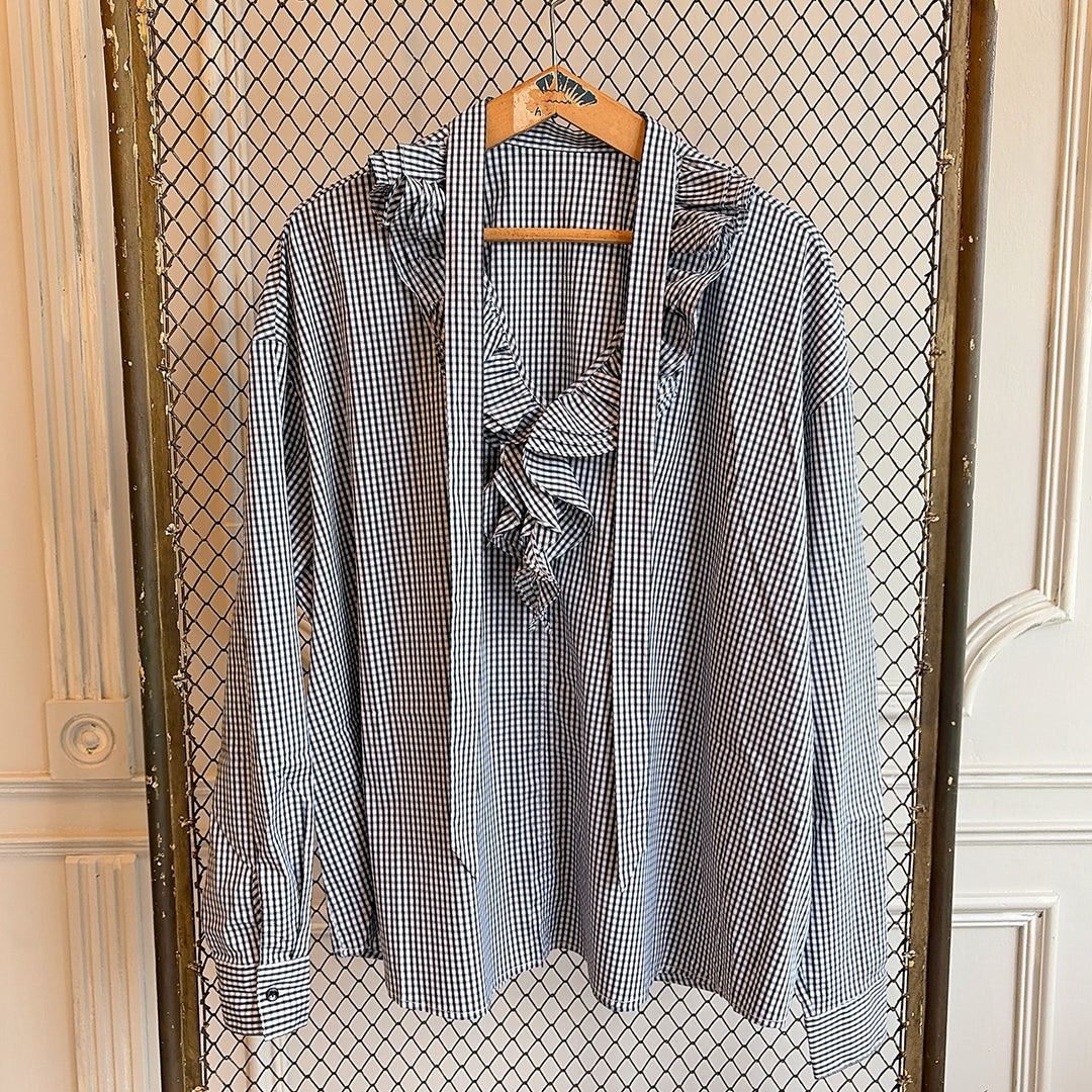 ★Bibi Gingham Blouse