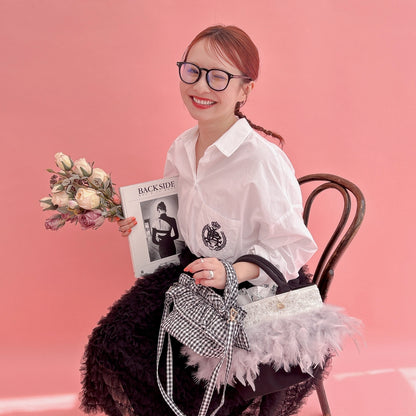 フリルバッグ Quilting Frill Bebe ミニ/レギュラー【ギンガム】