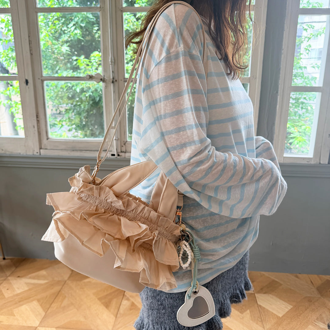 ミディフリルバッグ Duo Bebe