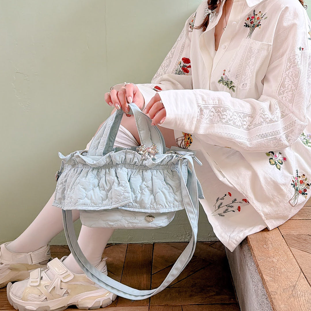 ミディフリルバッグ Moroccan Bebe – Saha by elliee