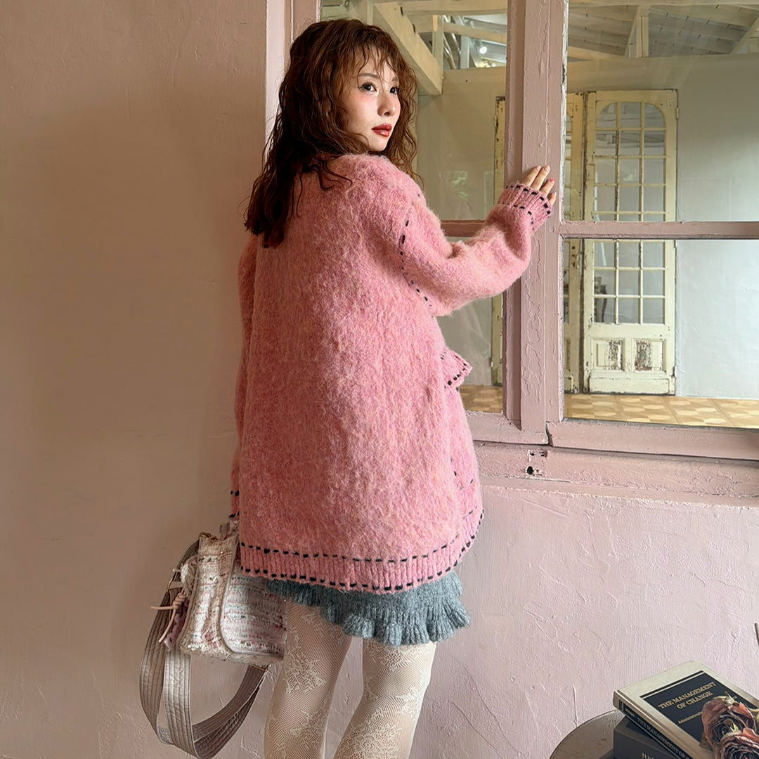 ★Wicked Pink Cardigan