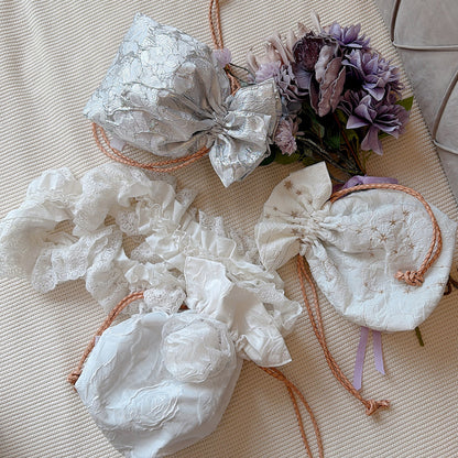 巾着バッグ Jacquard