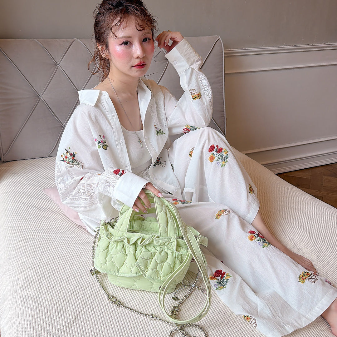 ミディフリルバッグ Moroccan Bebe