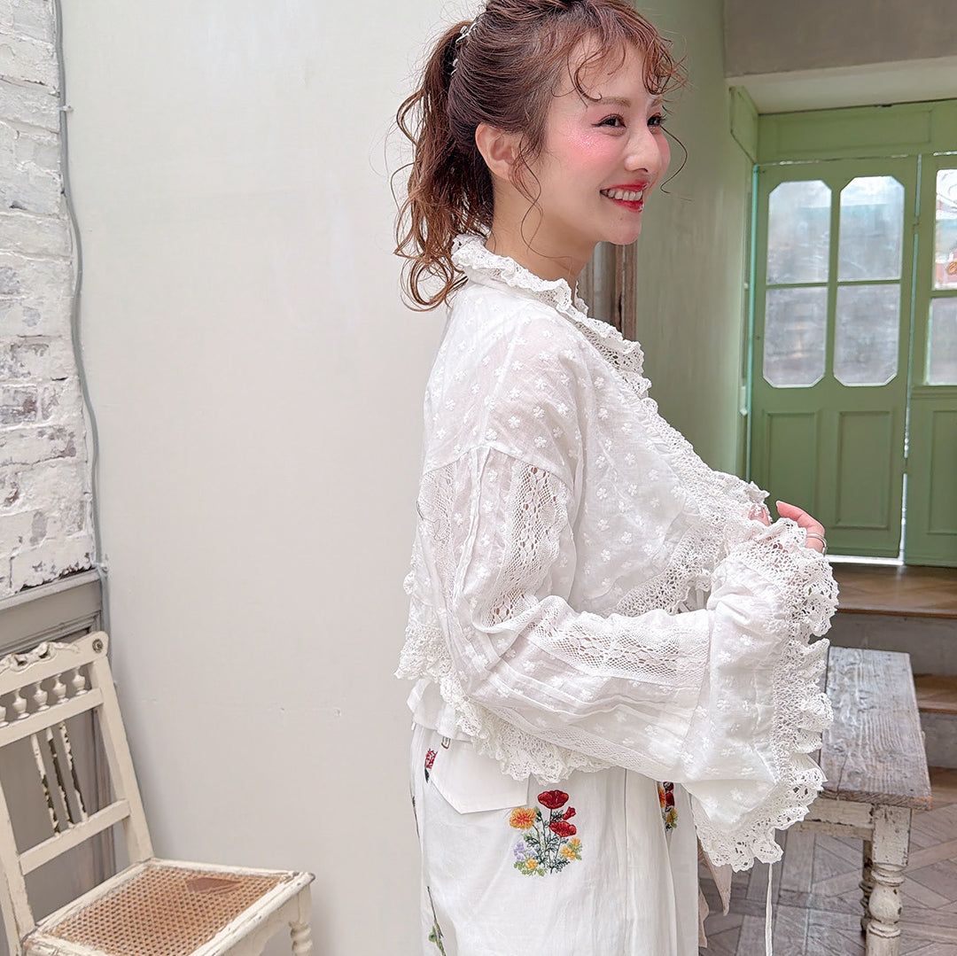 ★Boho レースボレロ