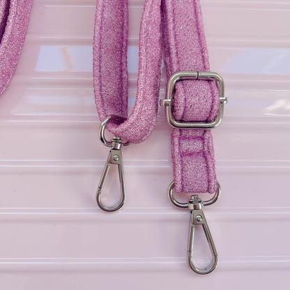 予約 ミディフリルバッグ Pearlette Bebe【ラメ】