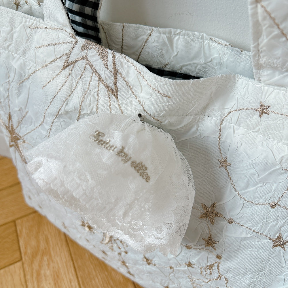 Blanche Rosetteコサージュ