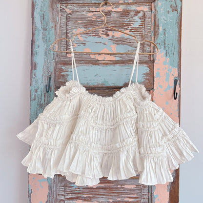 予約★Opulent Bowキャミソール  アイボリー