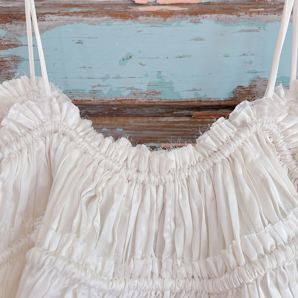 予約★Opulent Bowキャミソール  アイボリー