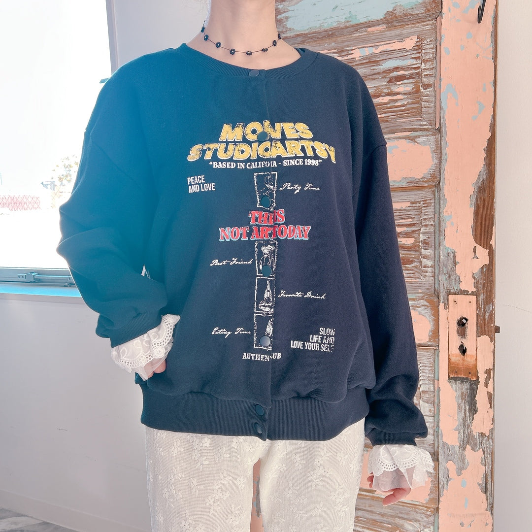 ★Charmant スウェットブルゾン