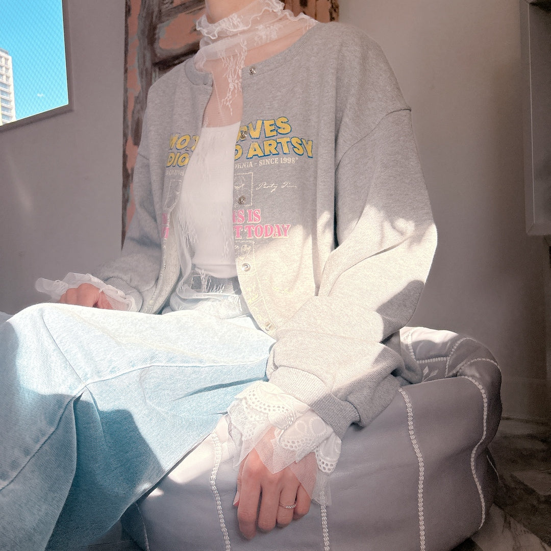 ★Charmant スウェットブルゾン