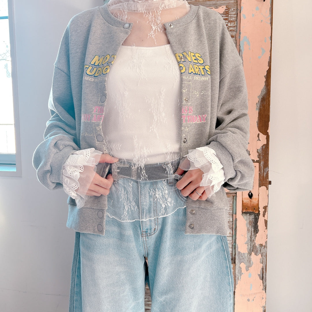 ★Charmant スウェットブルゾン