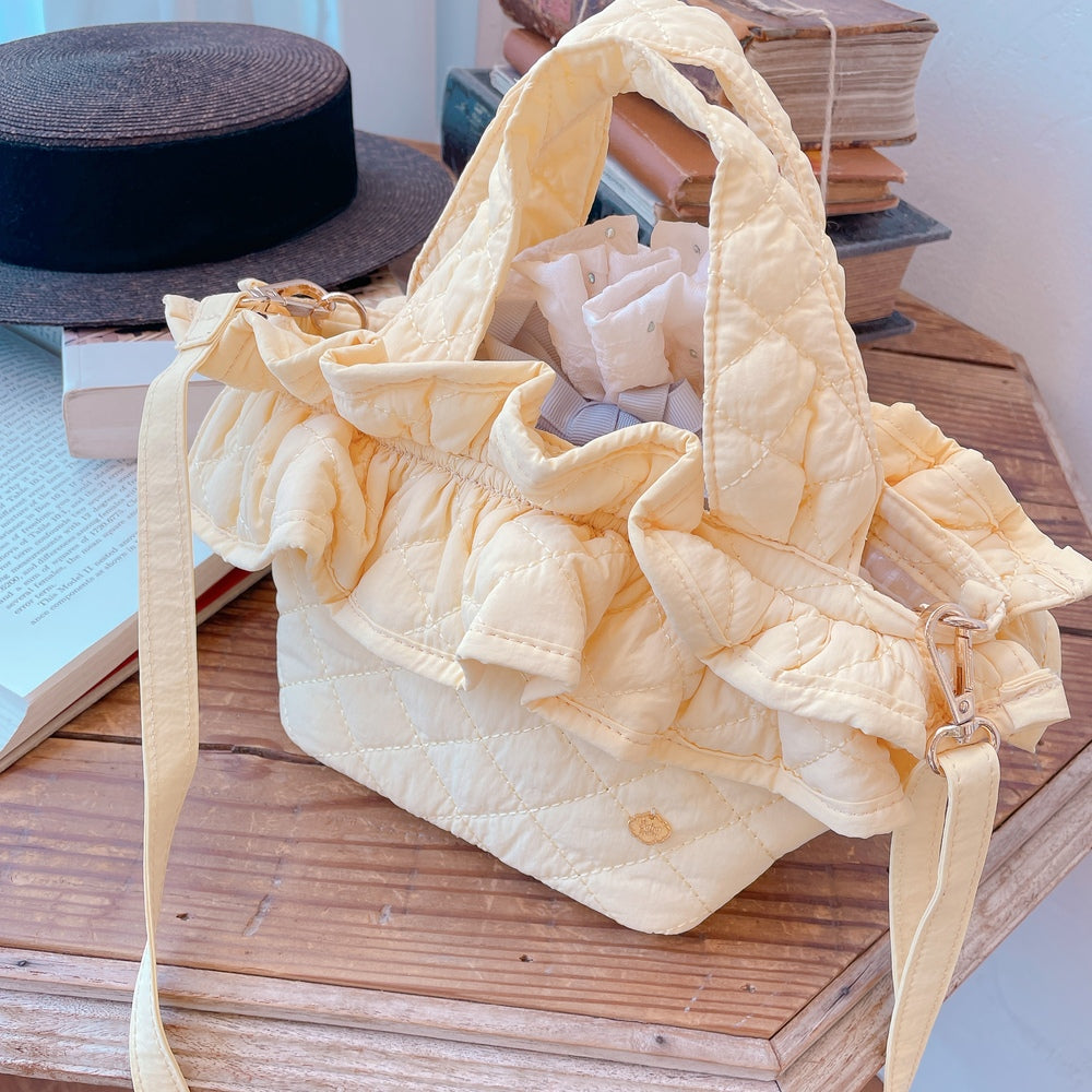 ミニフリルバッグ Quilting Frill Bebe