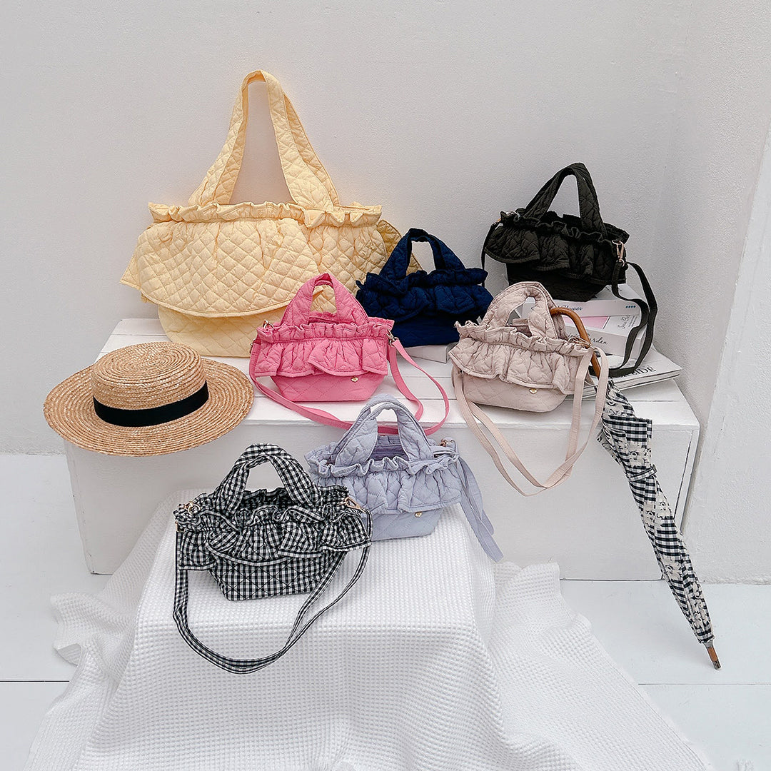 ミニフリルバッグ Quilting Frill Bebe – Saha by elliee