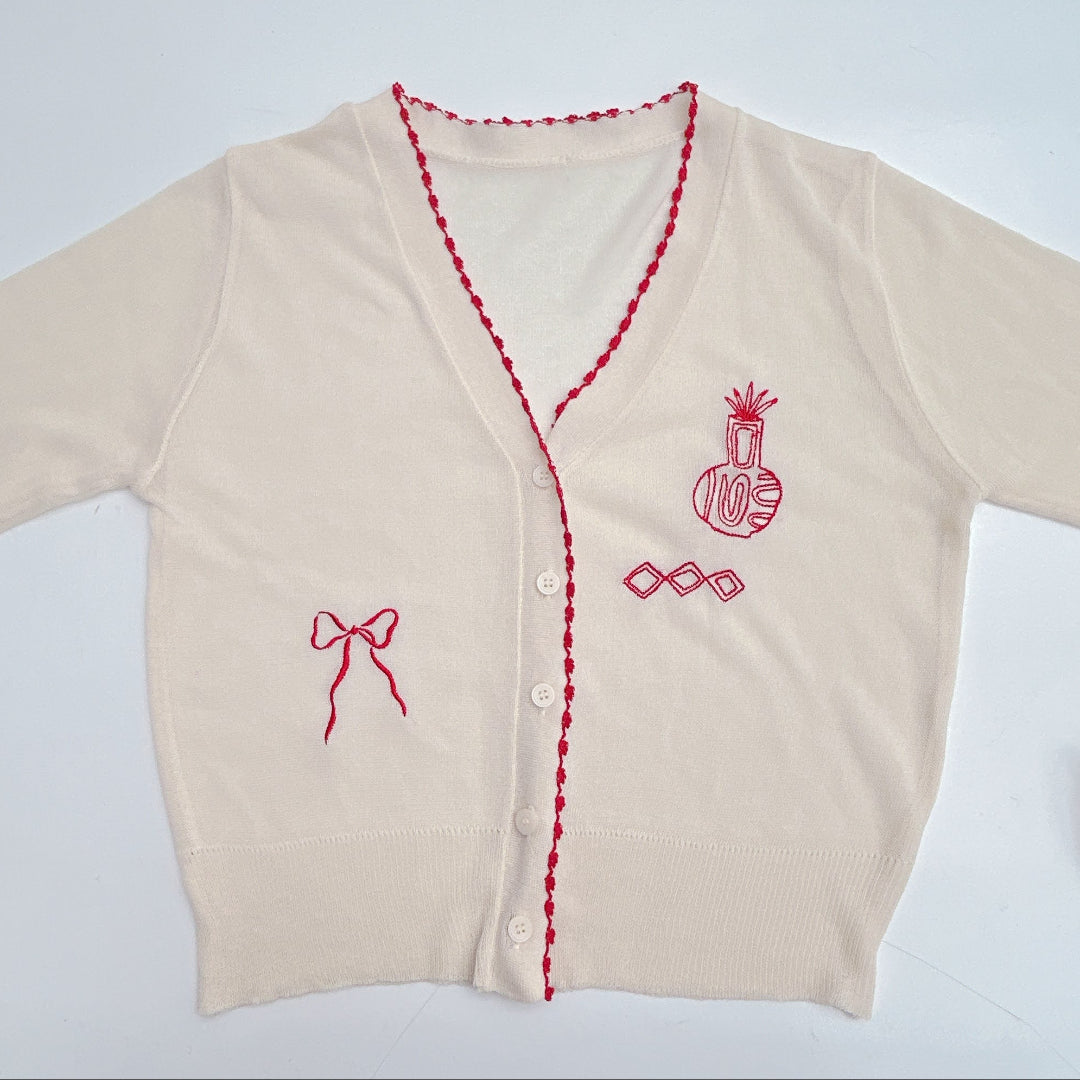 ★Gem Stitchカーディガン